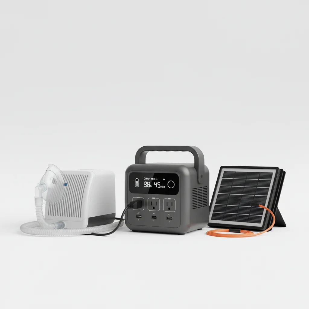 Portable Power Station for CPAP: How Many Hours Will It Last?