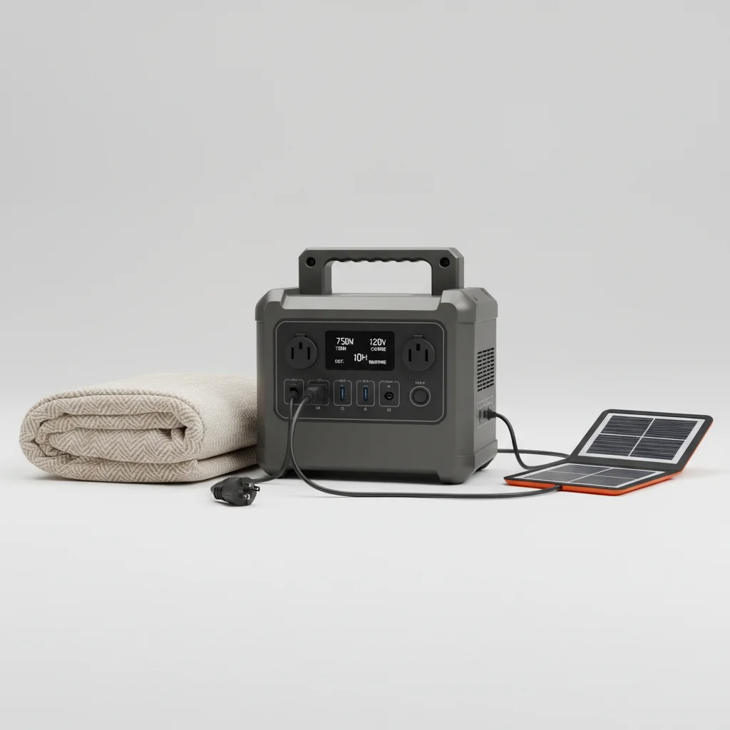 Portable Power Station for Electric Blanket: How Many Hours Will It La