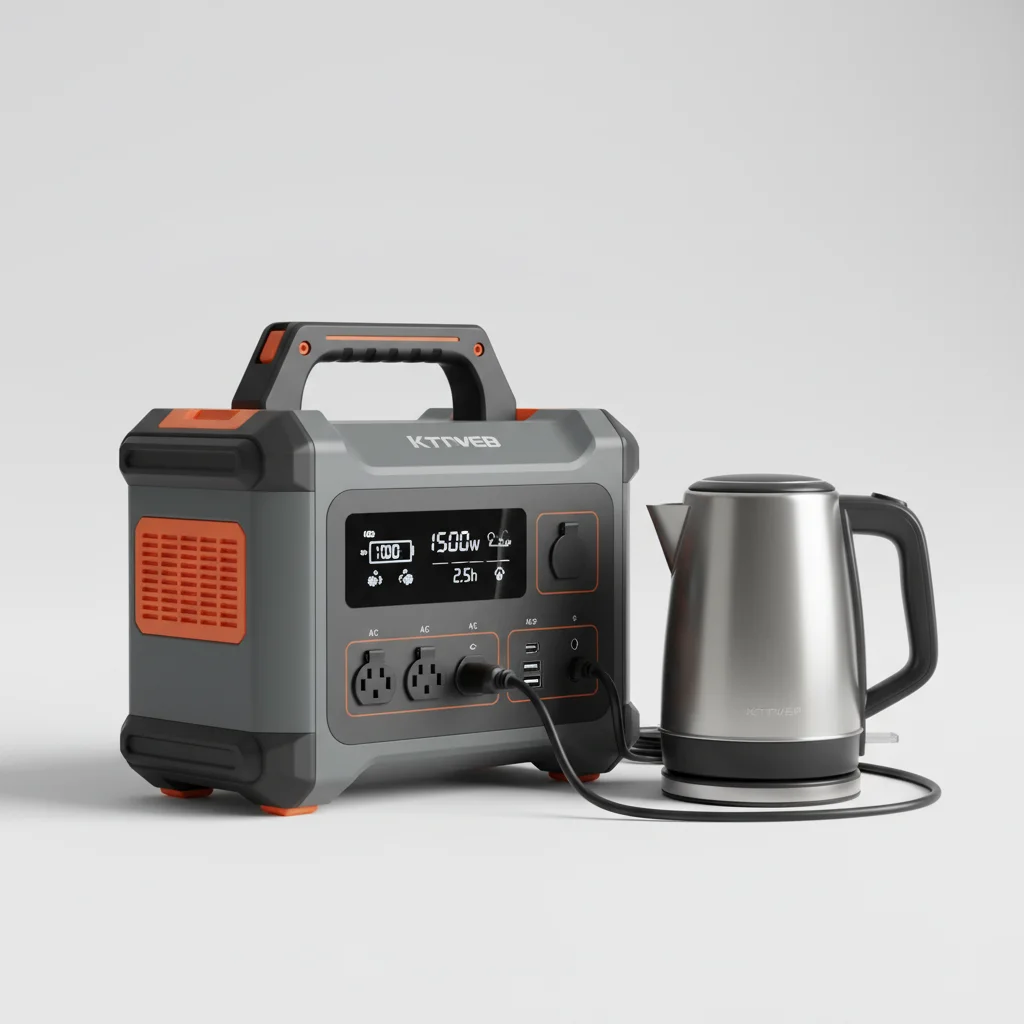 Portable Power Station for Electric Kettle: How Many Hours Will It Las